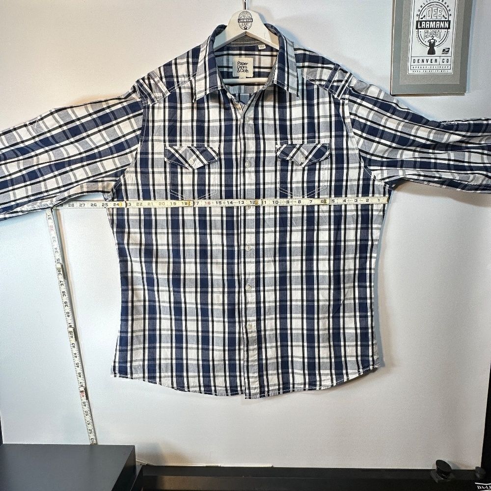 Paper Denim & Cloth Mens Button-Down Shirt